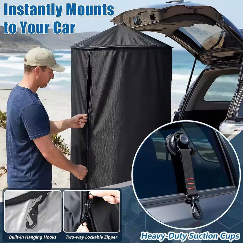 Emergency Mylar Tent - Tragbare Campingdusche Umkleidekabine Outdoor-Zelt Strandtoilette mit