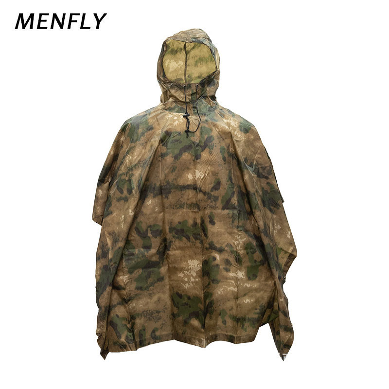 Menfly atfg Moos Tarnung takti – Emergency Poncho Rain Bewertung und Preis