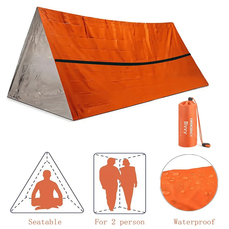 2-Personen Notfall-Überlebensz – Bivy Bag Emergency Bewertung und Preis