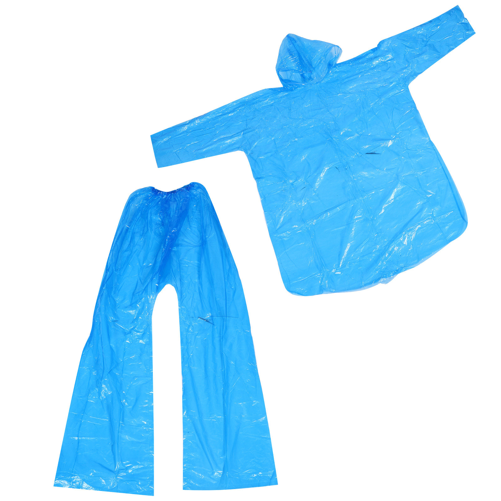 Transparenter Regenponcho-Set  – Emergency Poncho Rain Bewertung und Preis