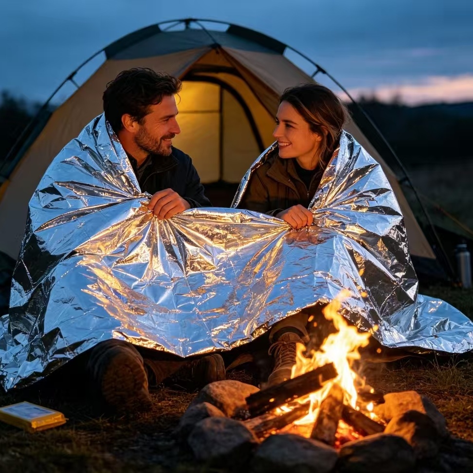 Mylar Thermische Notfalldecke, – Emergency Mylar Tent Bewertung und Preis