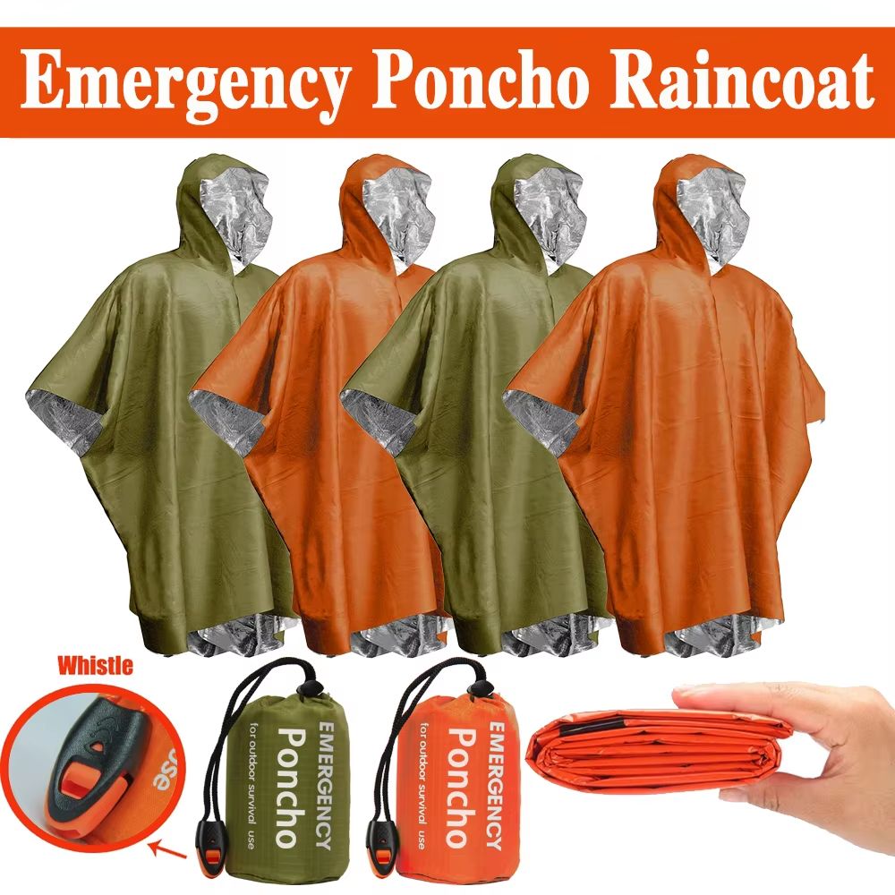 Notfall-Regenponcho, Thermodec – Emergency Poncho Rain Bewertung und Preis